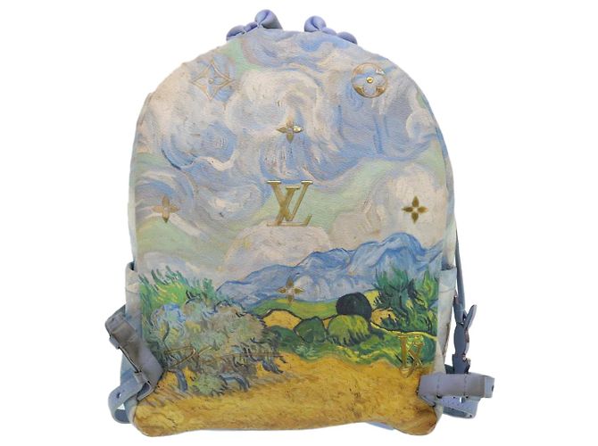 LOUIS VUITTON Van Gogh Masters Collection Palm Springs Rucksack M43374 LV 29237BEIM Blau - Ansicht 2