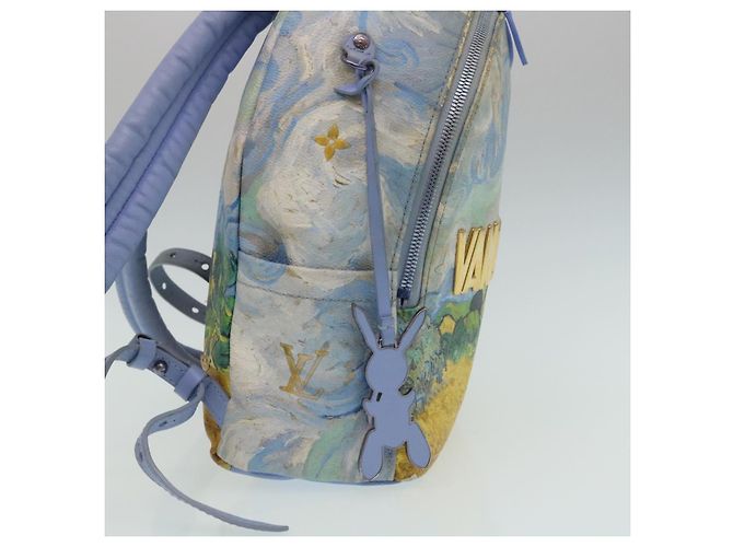 LOUIS VUITTON Van Gogh Masters Collection Palm Springs Rucksack M43374 LV 29237BEIM Blau - Ansicht 22