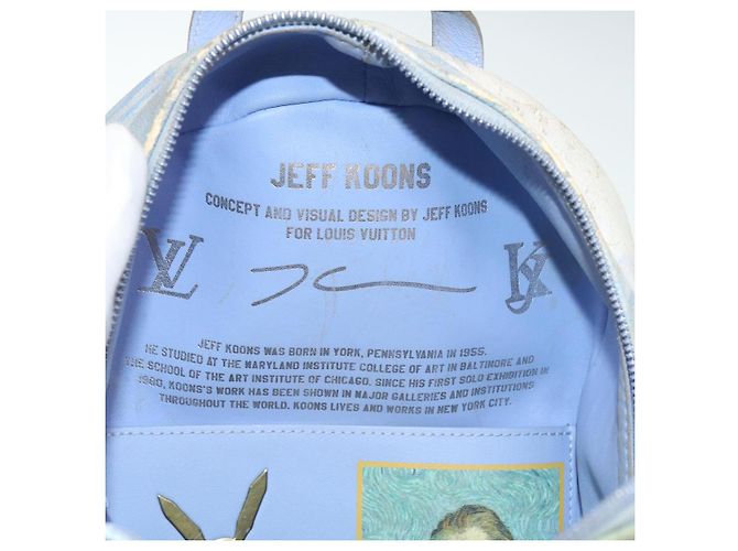 LOUIS VUITTON Van Gogh Masters Collection Palm Springs Rucksack M43374 LV 29237BEIM Blau - Ansicht 27