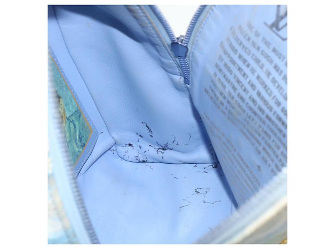 LOUIS VUITTON Van Gogh Masters Collection Palm Springs Rucksack M43374 LV 29237BEIM Blau - Ansicht 30