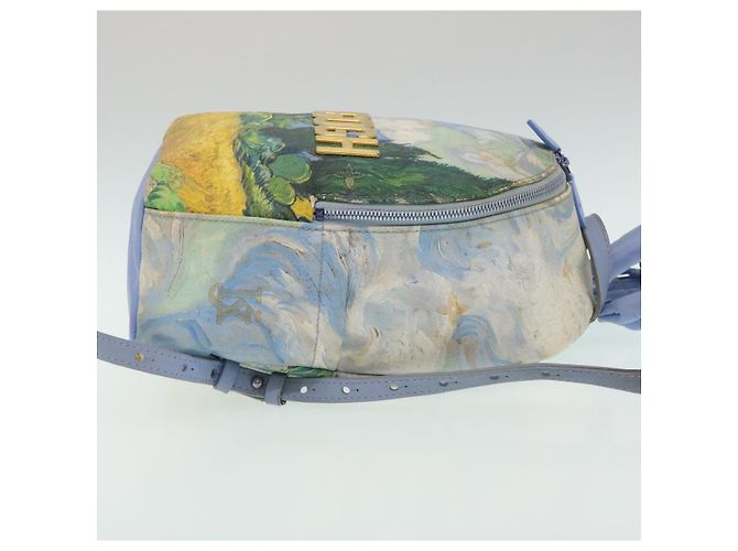LOUIS VUITTON Van Gogh Masters Collection Palm Springs Rucksack M43374 LV 29237BEIM Blau - Ansicht 4