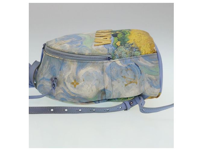 LOUIS VUITTON Van Gogh Masters Collection Palm Springs Rucksack M43374 LV 29237BEIM Blau - Ansicht 5