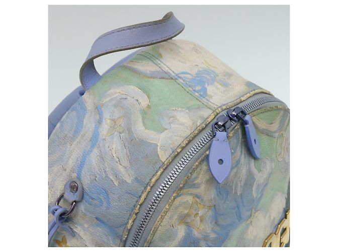 LOUIS VUITTON Van Gogh Masters Collection Palm Springs Rucksack M43374 LV 29237BEIM Blau - Ansicht 7