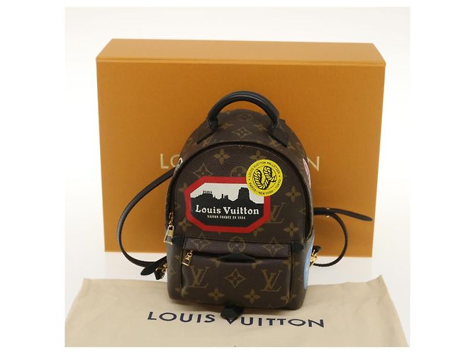 LOUIS VUITTON Borsa a spalla Palm Springs Monogram World Tour M42971 auth 29526alla - vista 12