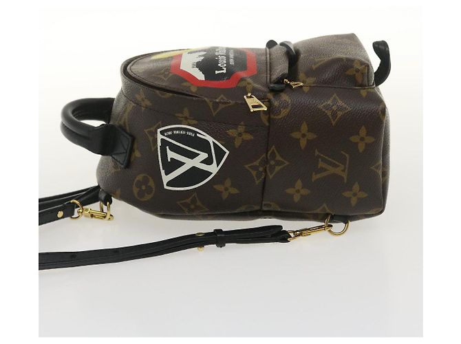 LOUIS VUITTON Borsa a spalla Palm Springs Monogram World Tour M42971 auth 29526alla - vista 4