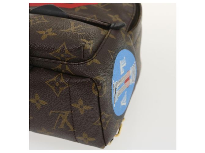 LOUIS VUITTON Borsa a spalla Palm Springs Monogram World Tour M42971 auth 29526alla - vista 8