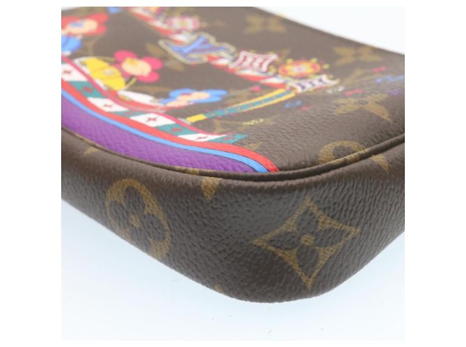 LOUIS VUITTON Monogram Vivienne Mini Pochette Accessoires M69976 auth 28293A Monogramme - vue 14