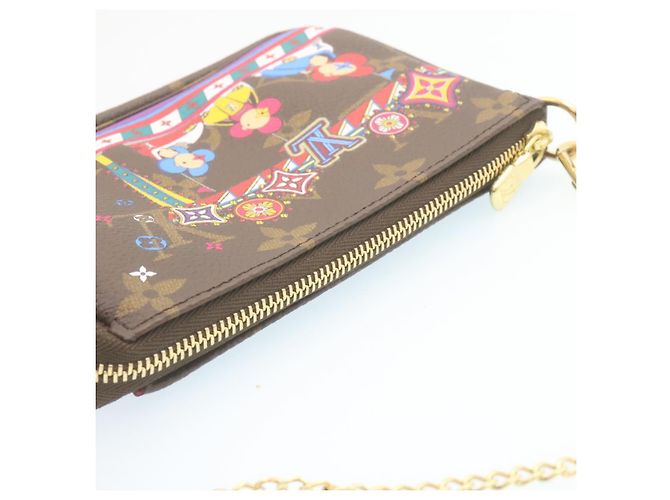 LOUIS VUITTON Monogram Vivienne Mini Pochette Accessoires M69976 auth 28293A Monogramme - vue 6