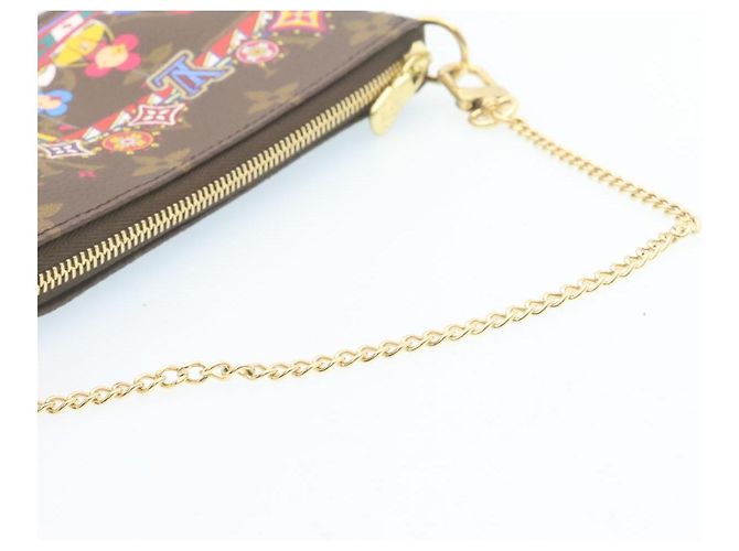 LOUIS VUITTON Monogram Vivienne Mini Pochette Accessoires M69976 auth 28293A Monogramme - vue 7