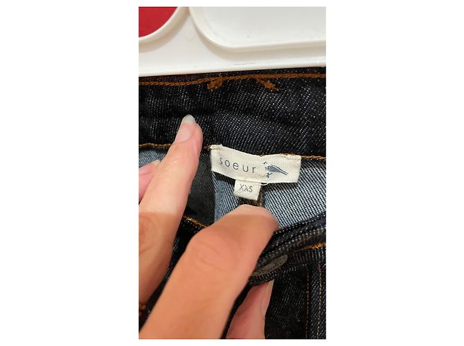 Soeur Jeanshose Marineblau - Ansicht 2