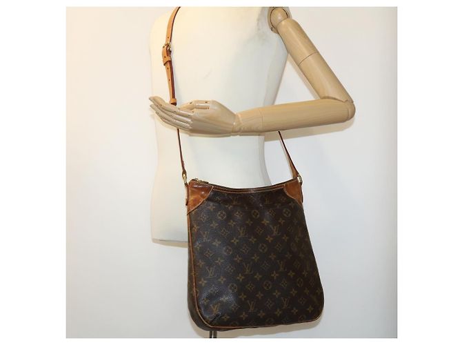 LOUIS VUITTON Monogram Odeon MM Borsa a tracolla M56389 LV Auth fm1594 Monogramma - vista 24