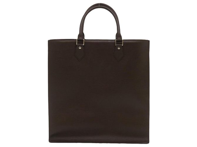 LOUIS VUITTON Bolso de mano Epi Sac Plat Marrón moca M5908D LV Auth ni285 Castaño - vista 2