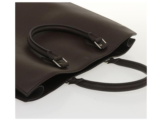 LOUIS VUITTON Bolso de mano Epi Sac Plat Marrón moca M5908D LV Auth ni285 Castaño - vista 6