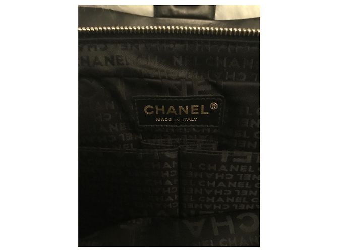 Timeless Borsa Chanel Jumbo in pelle d'agnello nera Nero - vista 7