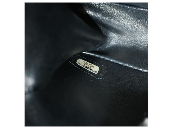 CHANEL Bolso de hombro Chain Boy Chanel Tile Negro Multicolor CC Auth 29551A - vista 11