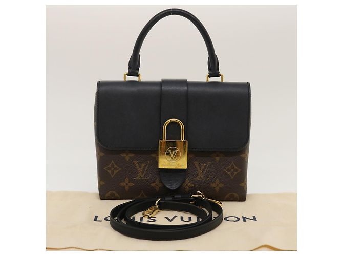 LOUIS VUITTON Monogramma Rocky BB 2Way Hand Borsa a tracolla Nera M44141 auth 29587alla Nero - vista 12