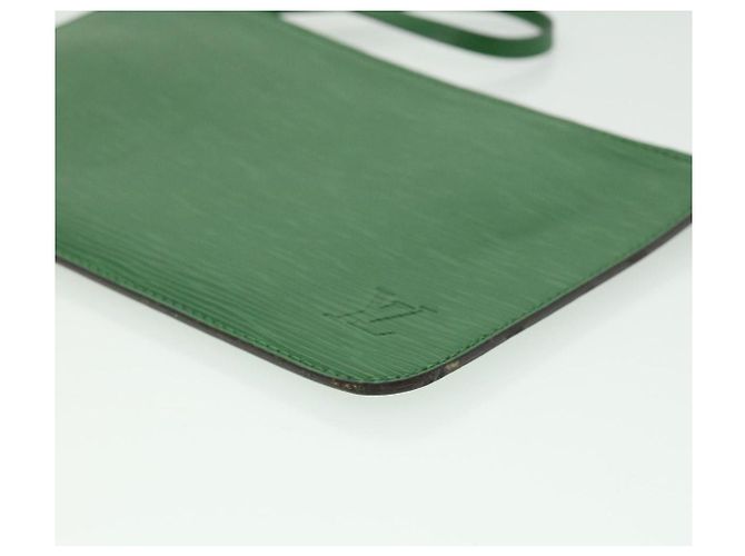 LOUIS VUITTON Pochette Accessoires Epi Neverfull MM Vert FO4133 Auth LV 31106 - vue 10