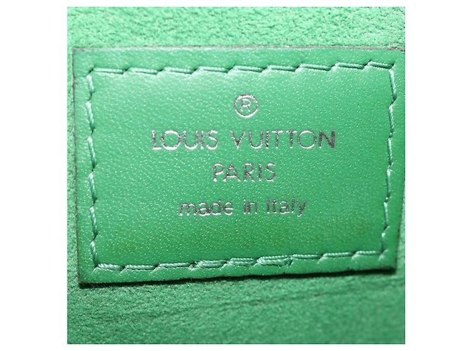 LOUIS VUITTON Pochette Accessoires Epi Neverfull MM Vert FO4133 Auth LV 31106 - vue 13