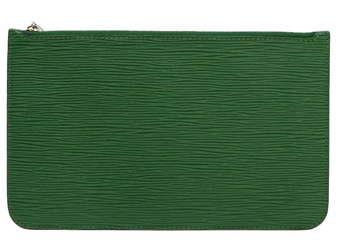 LOUIS VUITTON Pochette Accessoires Epi Neverfull MM Vert FO4133 Auth LV 31106 - vue 2