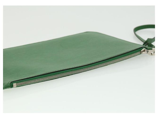 LOUIS VUITTON Pochette Accessoires Epi Neverfull MM Vert FO4133 Auth LV 31106 - vue 6