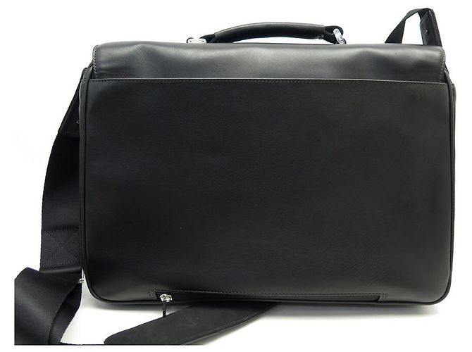 Autre Marque NOVA ALMOFADA PORSCHE DESIGN 41CM PASTA DE OMBRO DE COURO PRETO - vista 2