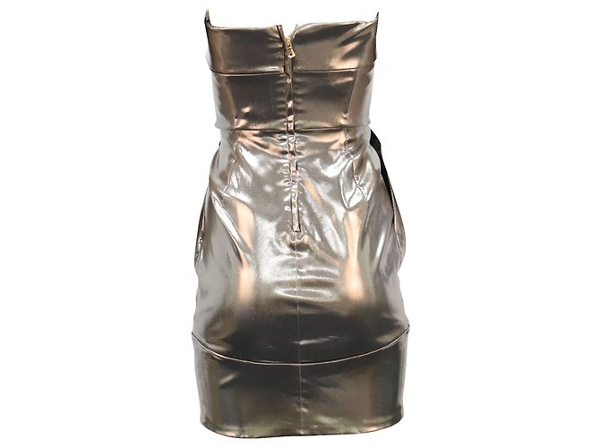 Dolce & Gabbana Abito bustier Dolce e Gabbana in abito argento Metallico - vista 2