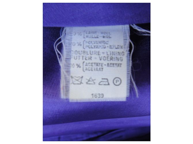 Autre Marque cappotto vintage Weinberg t 40 Porpora - vista 5