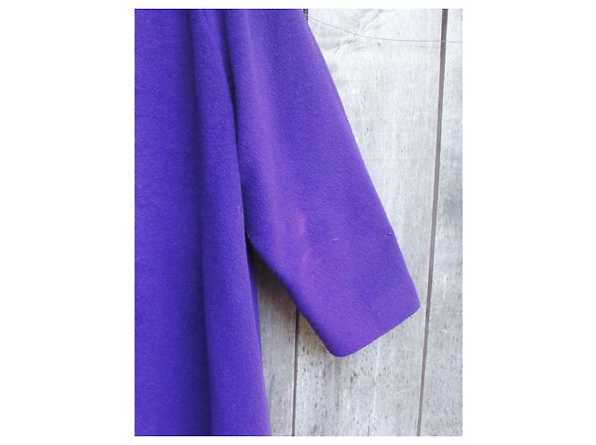 Autre Marque cappotto vintage Weinberg t 40 Porpora - vista 6