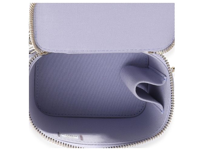 Vanity Chanel Lavendel Lammfell Kosmetiktasche mit Kette Lila - Ansicht 2