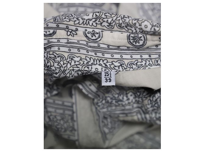 Dolce & Gabbana Dolce e Gabbana Camicia Brad Bandana in Cotone Bianco - vista 5