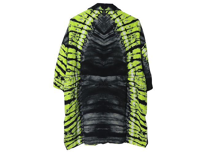 Camicia Valentino Stampa Tie Dye in Viscosa Multicolor Multicolore - vista 2