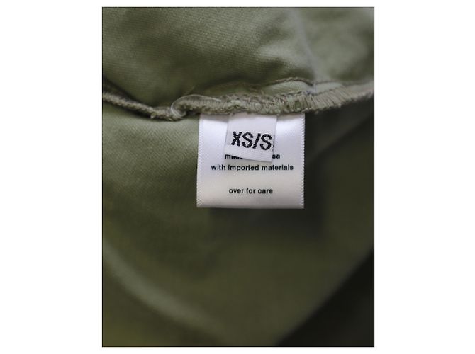 Chaqueta cruzada Rachel Comey Hugh de algodón verde - vista 5