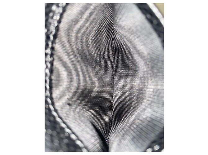 Thom Browne Card Holder with Note Compartment in Black Leather - view 4