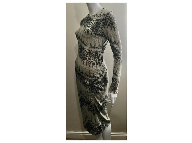 Joseph Zia Strickkleid aus reiner Schurwolle Roh Khaki - Ansicht 2