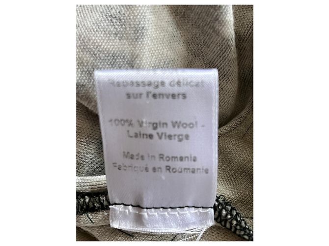 Joseph Zia Strickkleid aus reiner Schurwolle Roh Khaki - Ansicht 6