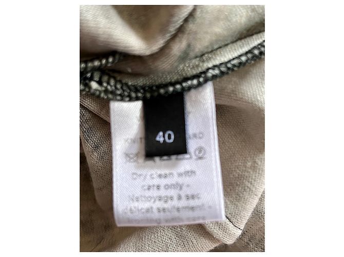 Joseph Zia Strickkleid aus reiner Schurwolle Roh Khaki - Ansicht 7