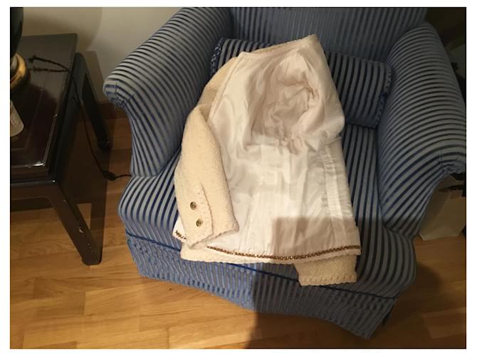 Chanel Jacke Creme - Ansicht 10