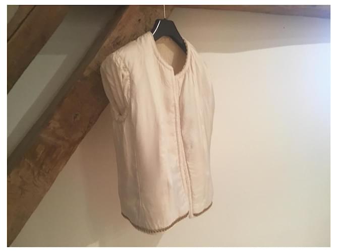 Chanel Jacke Creme - Ansicht 2