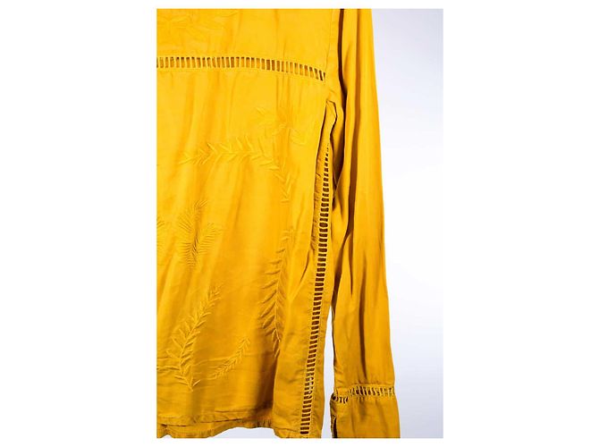 Chloé Stora blusa Chloe Stora 40 Amarillo - vista 3