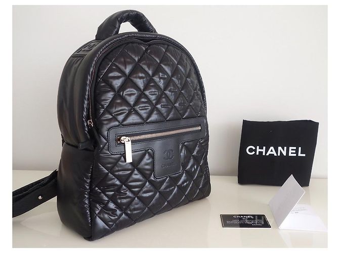 CHANEL COCOON RUCKSACK Schwarz - Ansicht 9