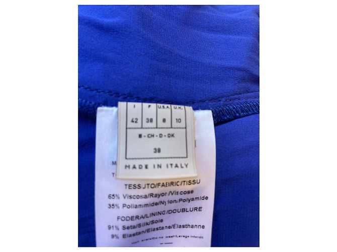 Emilio Pucci Kleid aus blauer Spitze - Ansicht 5
