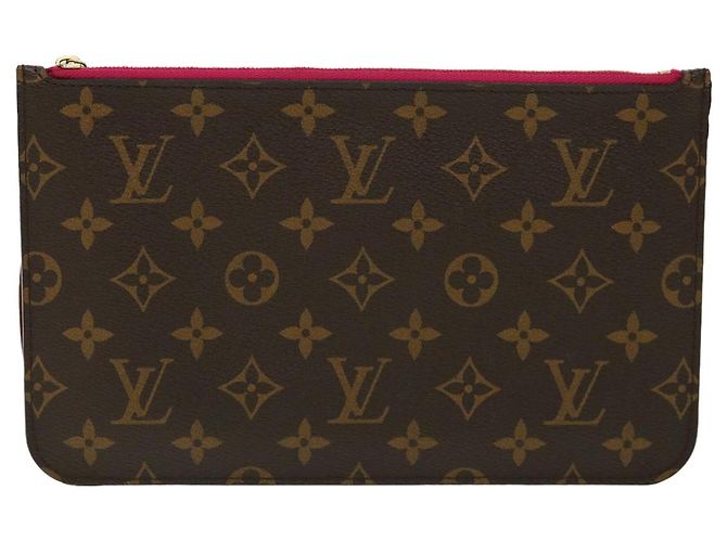 LOUIS VUITTON Monogram Neverfull MM Accessory Pouch LV Auth 31423 - view 2
