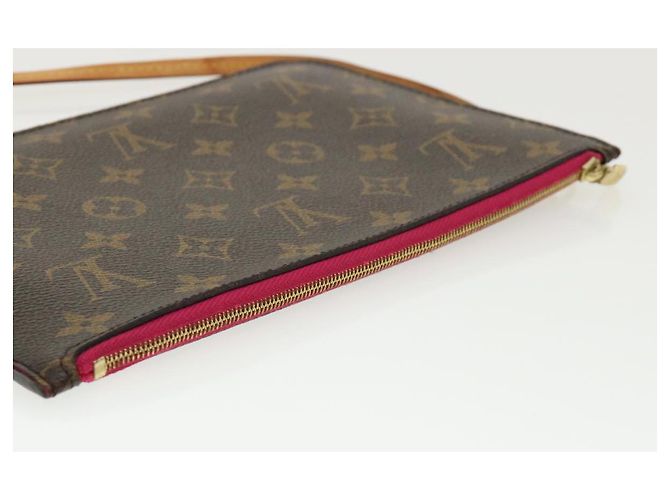 LOUIS VUITTON Monogram Neverfull MM Accessory Pouch LV Auth 31423 - view 7