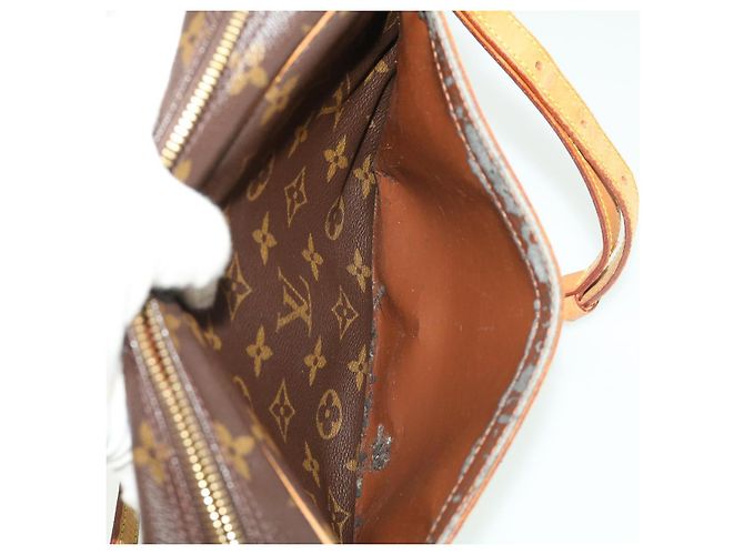 LOUIS VUITTON Monogram Jeune Fille MM Borsa a tracolla M51226 LV Auth ro389 - vista 10