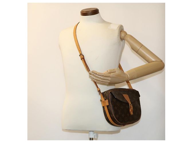 LOUIS VUITTON Monogram Jeune Fille MM Borsa a tracolla M51226 LV Auth ro389 - vista 23