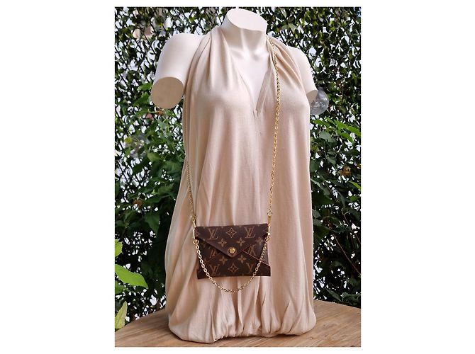 Borsa a mano Louis Vuitton Kirigami Marrone in Tela - vista 10