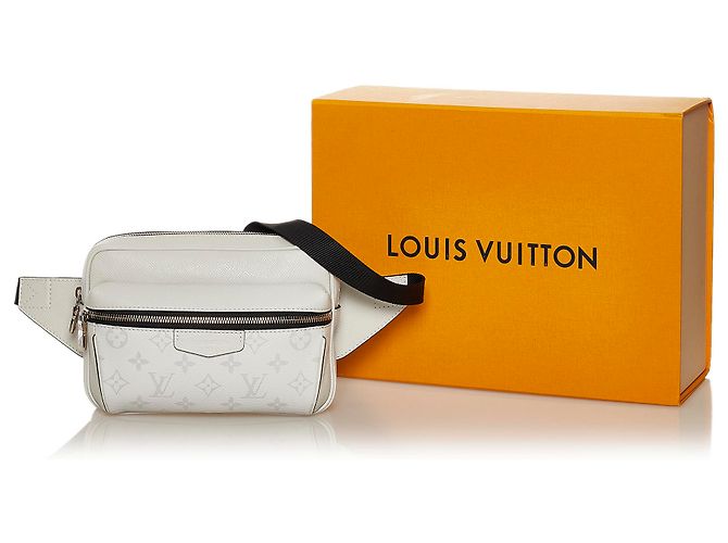 Bumbag Marsupio da esterno Taigarama con monogramma bianco Louis Vuitton - vista 10