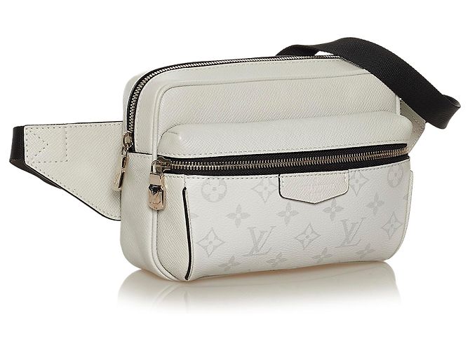 Bumbag Marsupio da esterno Taigarama con monogramma bianco Louis Vuitton - vista 2