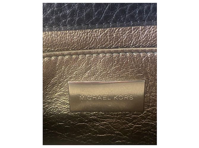Michael Kors Snakeskin Embossed Clutch Bag in Green Leather - view 6