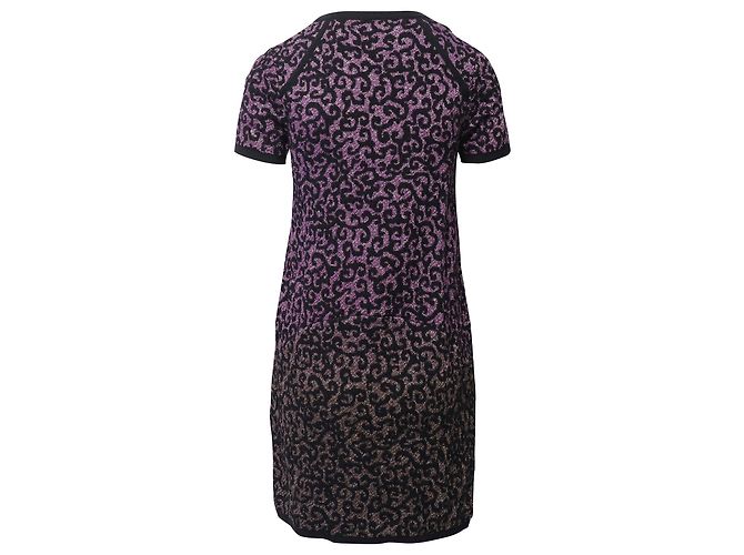 M Missoni Strickkleid aus lilafarbenem Polyamid - Ansicht 2